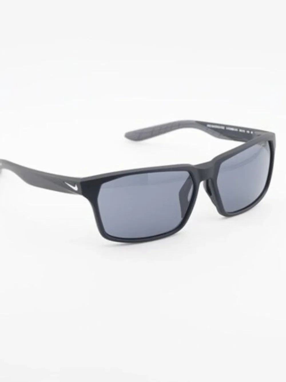 Nike MAVERICK RGE N IF2488X 010 Sunglasses Black Rectangle Frame, Grey Lenses